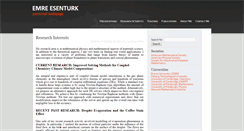 Desktop Screenshot of esenturk.net